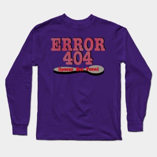 No Spoons Error Long Sleeve T-Shirt